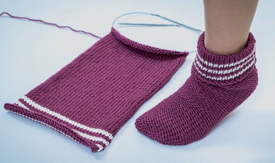 How to Make Knitted Socks with One Swatch  Easy and Simple – Perfect for Beginners