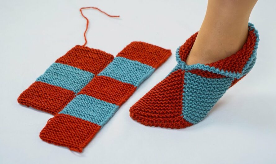 How to Make Simple Knitted Slippers (Beginner Step-by-Step Guide)
