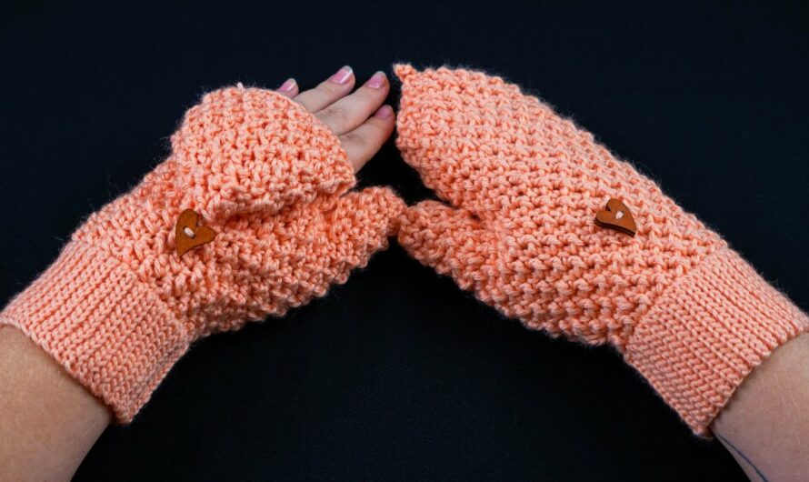 How to Make Easy and Practical Crochet Mittens with a Simple Pattern