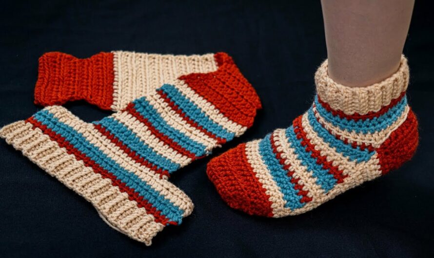 How to Crochet Slippers in the Simplest Way – Even a Beginner Can Handle It!