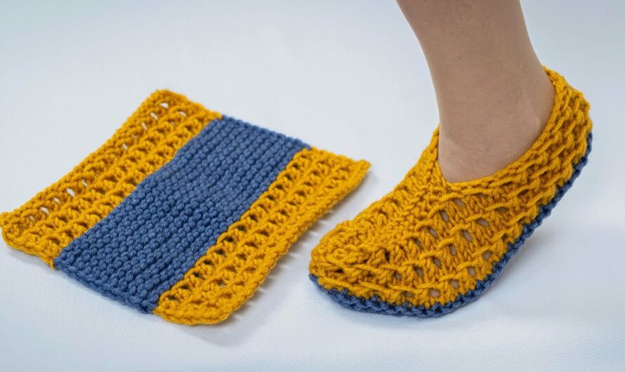 How I Knit 3 Pairs of Slippers per Day