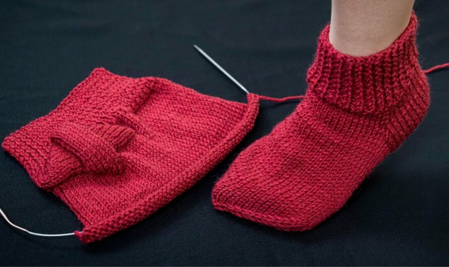 How to Knit Slippers Easily – Beginner-Friendly Tutorial