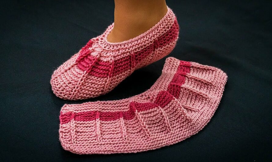How to Knit Slippers Easily and Simply – Cozy & Beautiful
