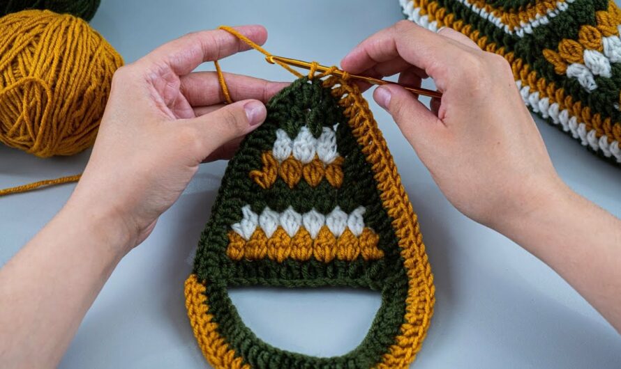 How to Make Very Simple and Unusual Crocheted Slippers-Moccasins